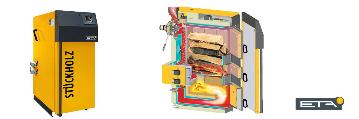 Stückholz Heizung / Holzvergaser